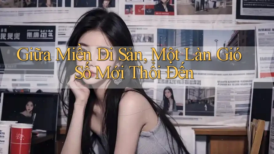 Giữa Miền Di Sản, Một Làn Gió Số Mới Thổi Đến Giữa Miền Di Sản, Một Làn Gió Số Mới Thổi Đến