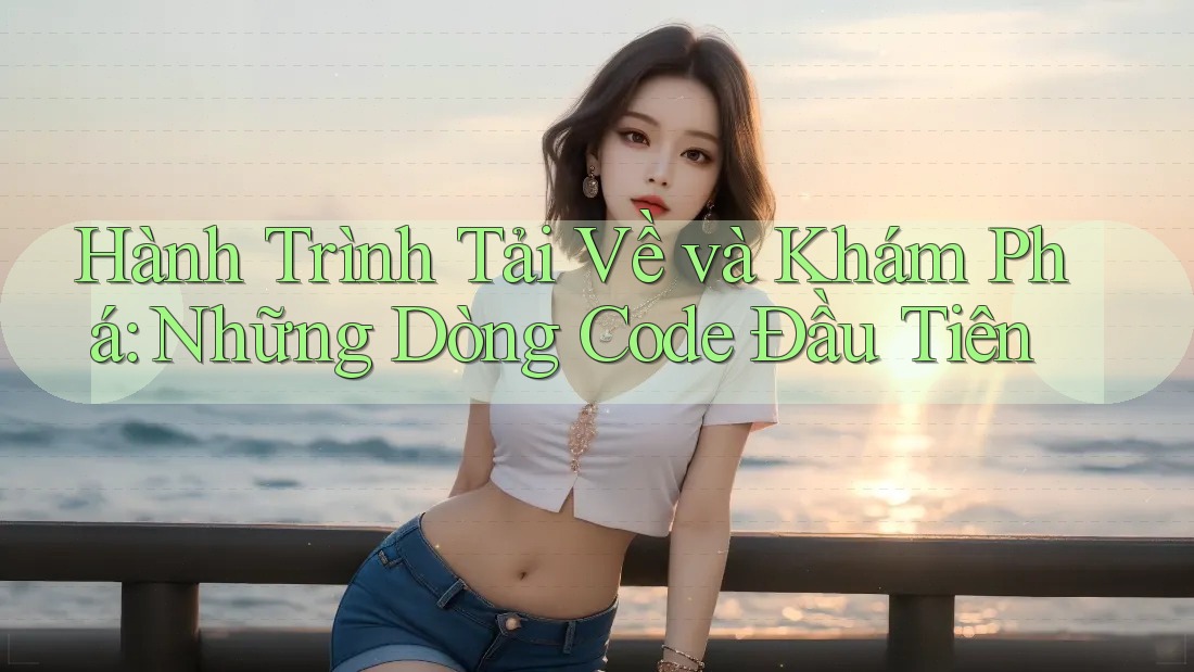 Hành Trình Tải Về và Khám Phá: Những Dòng Code Đầu Tiên