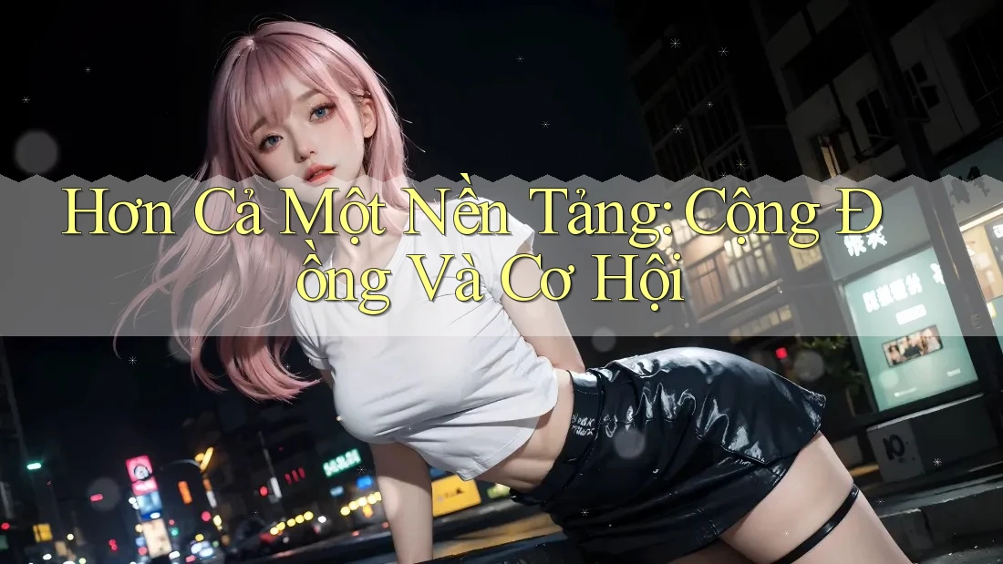 Hơn Cả Một Nền Tảng: Cộng Đồng Và Cơ Hội Hơn Cả Một Nền Tảng: Cộng Đồng Và Cơ Hội
