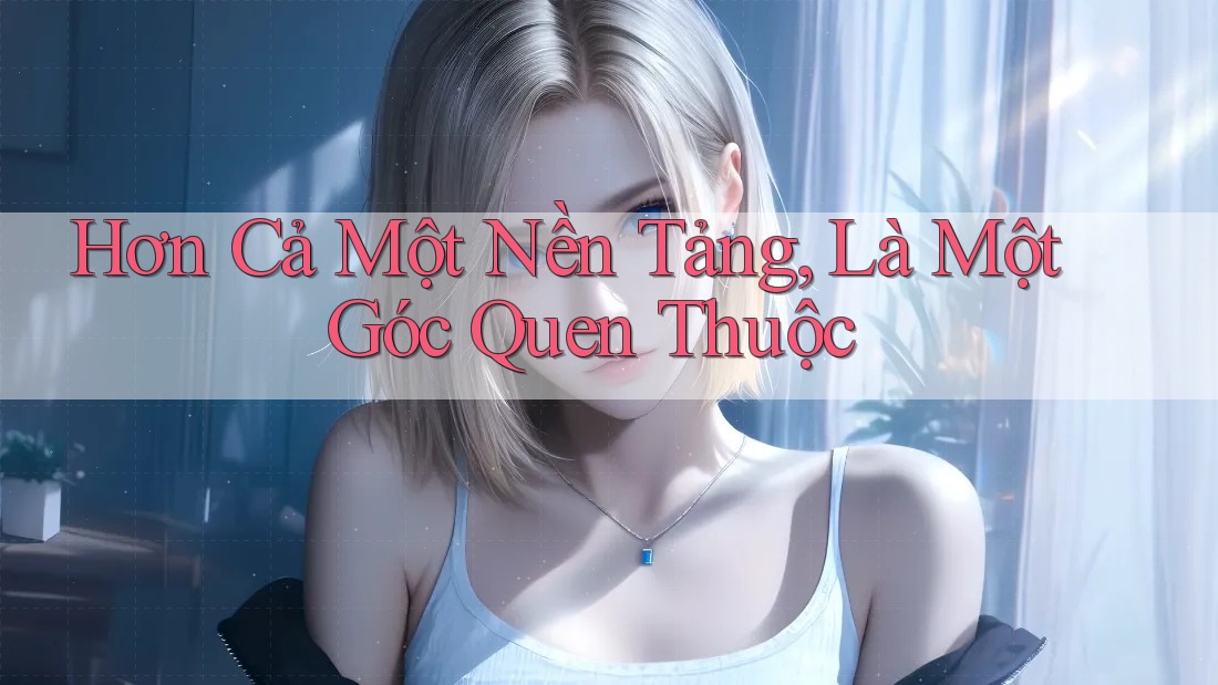 Hơn Cả Một Nền Tảng, Là Một Góc Quen Thuộc
