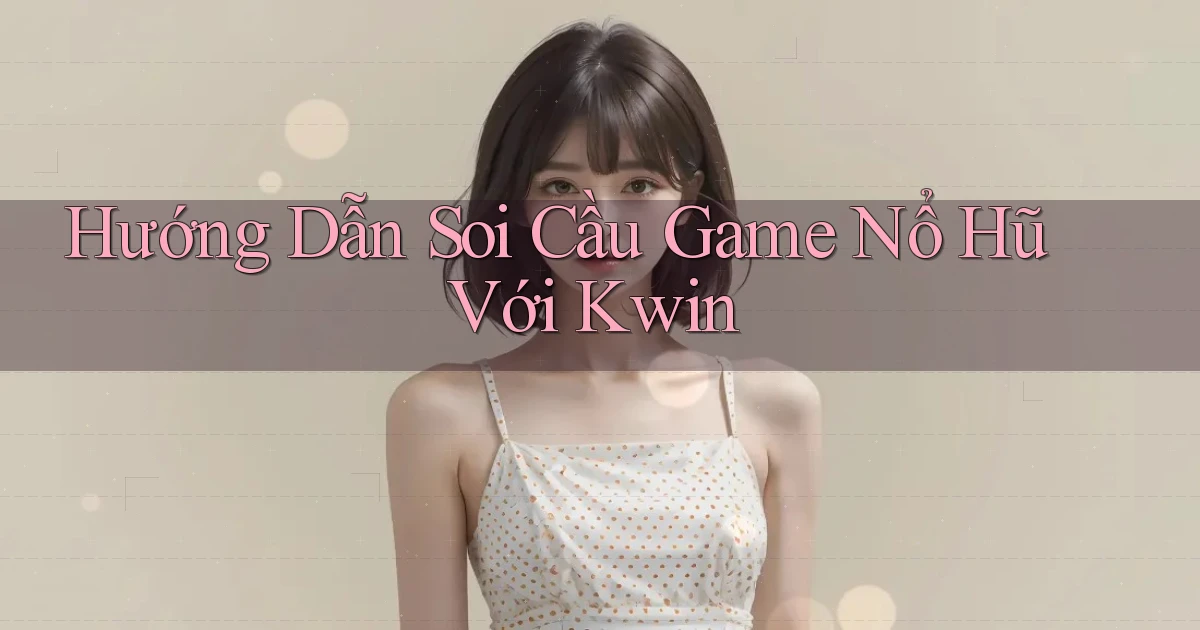 hướng dẫn soi cầu game nổ hũ với kwin
