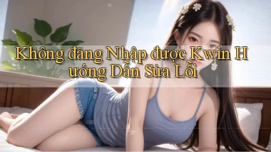 không đăng nhập được kwin hướng dẫn sửa lỗi