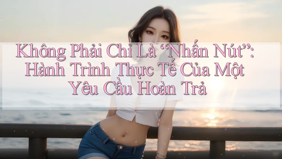 Không Phải Chỉ Là “Nhấn Nút”: Hành Trình Thực Tế Của Một Yêu Cầu Hoàn Trả