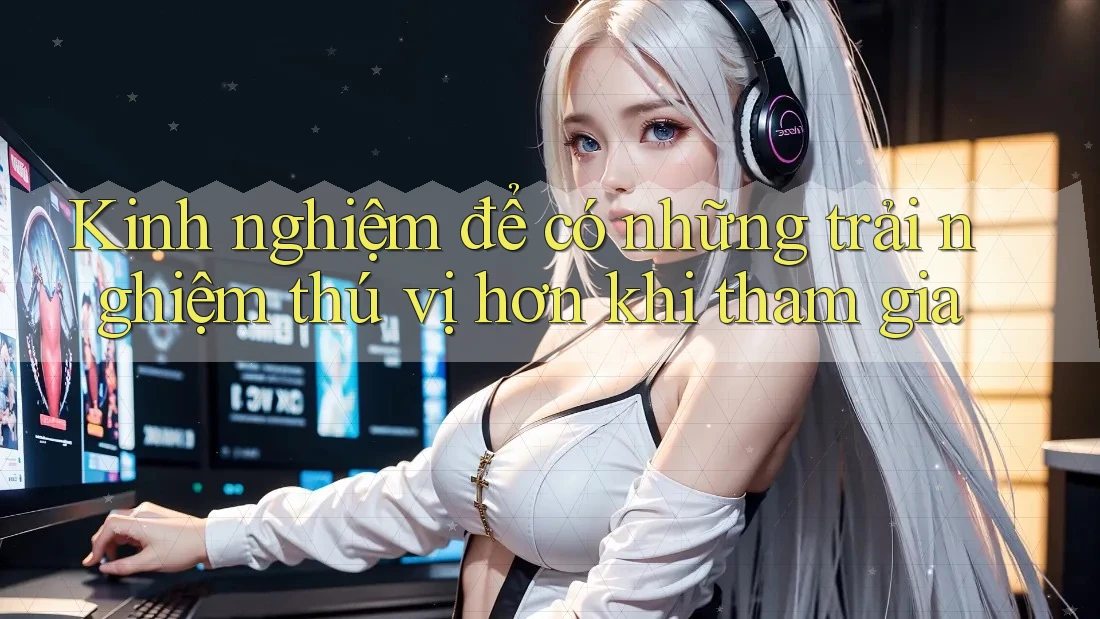Kinh nghiệm để có những trải nghiệm thú vị hơn khi tham gia