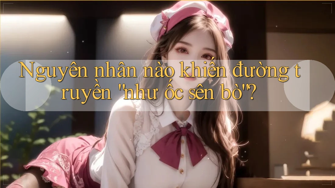 Nguyên nhân nào khiến đường truyền “như ốc sên bò”? Nguyên nhân nào khiến đường truyền “như ốc sên bò”?