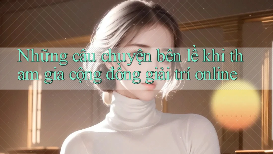 Những câu chuyện bên lề khi tham gia cộng đồng giải trí online