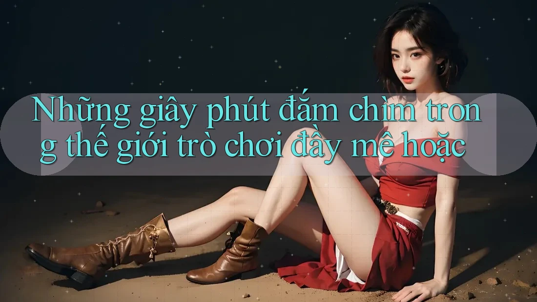 Những giây phút đắm chìm trong thế giới trò chơi đầy mê hoặc