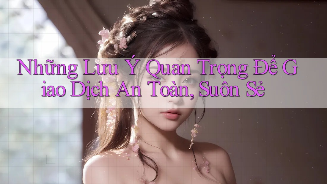 Những Lưu Ý Quan Trọng Để Giao Dịch An Toàn, Suôn Sẻ