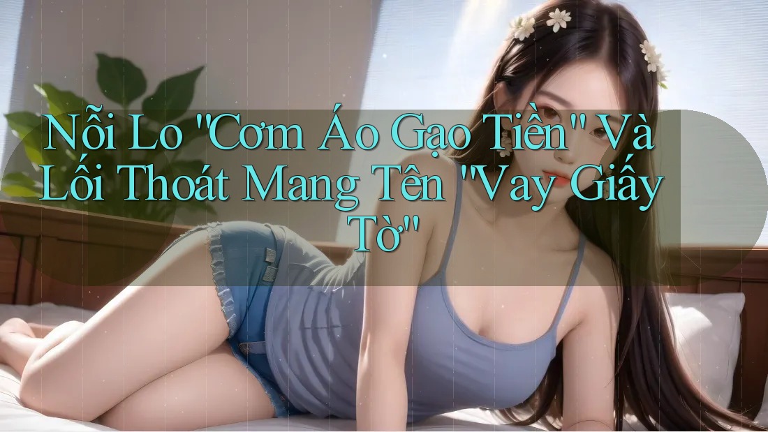 Nỗi Lo “Cơm Áo Gạo Tiền” Và Lối Thoát Mang Tên “Vay Giấy Tờ”