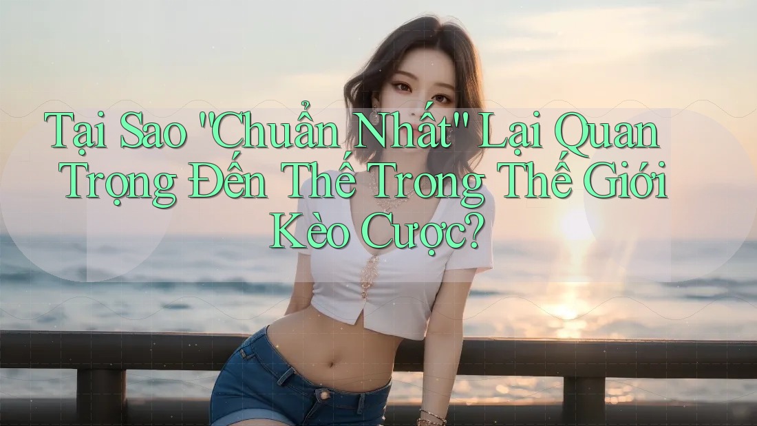 Tại Sao “Chuẩn Nhất” Lại Quan Trọng Đến Thế Trong Thế Giới Kèo Cược? Tại Sao “Chuẩn Nhất” Lại Quan Trọng Đến Thế Trong Thế Giới Kèo Cược?