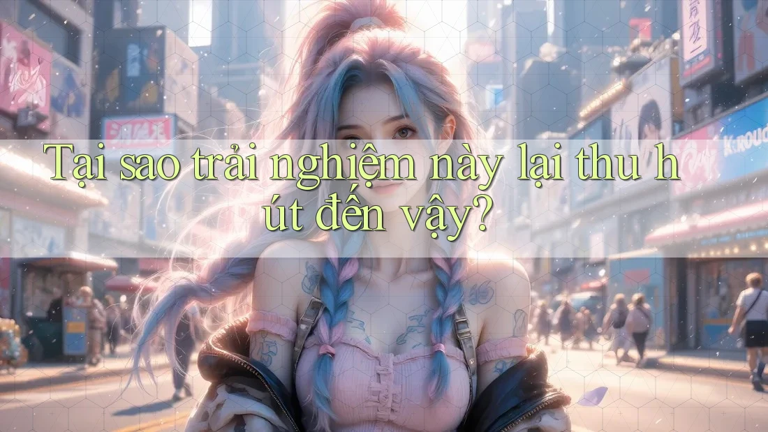 Tại sao trải nghiệm này lại thu hút đến vậy?