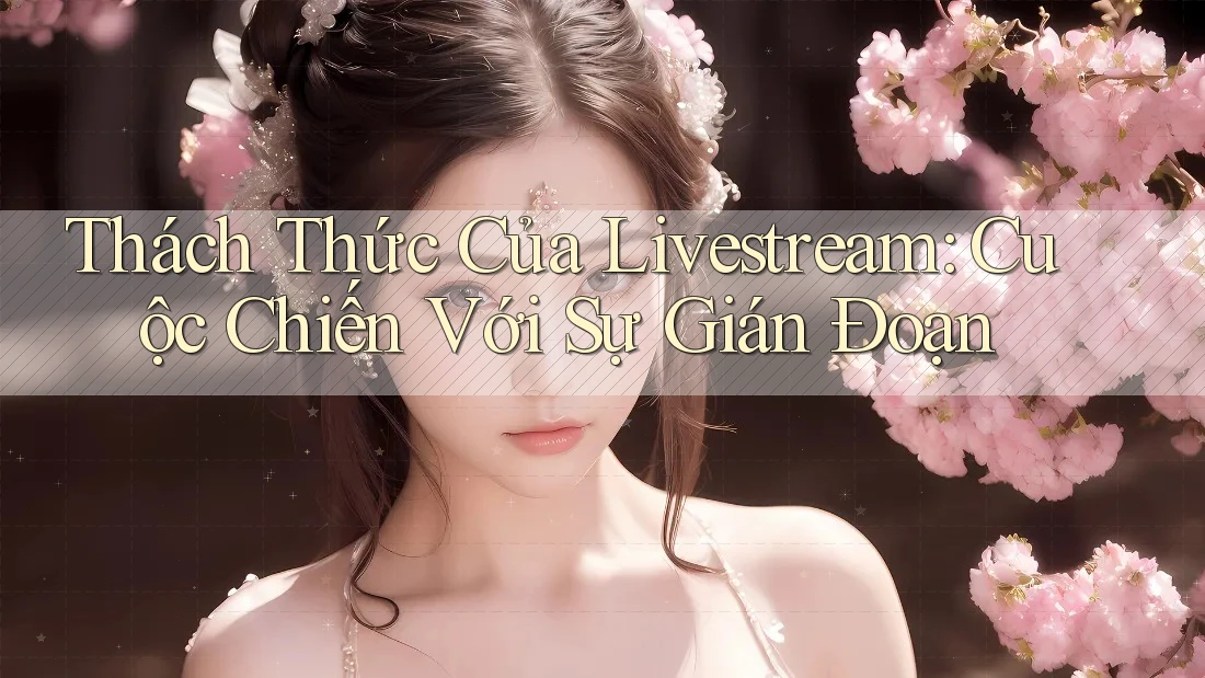 Thách Thức Của Livestream: Cuộc Chiến Với Sự Gián Đoạn Thách Thức Của Livestream: Cuộc Chiến Với Sự Gián Đoạn