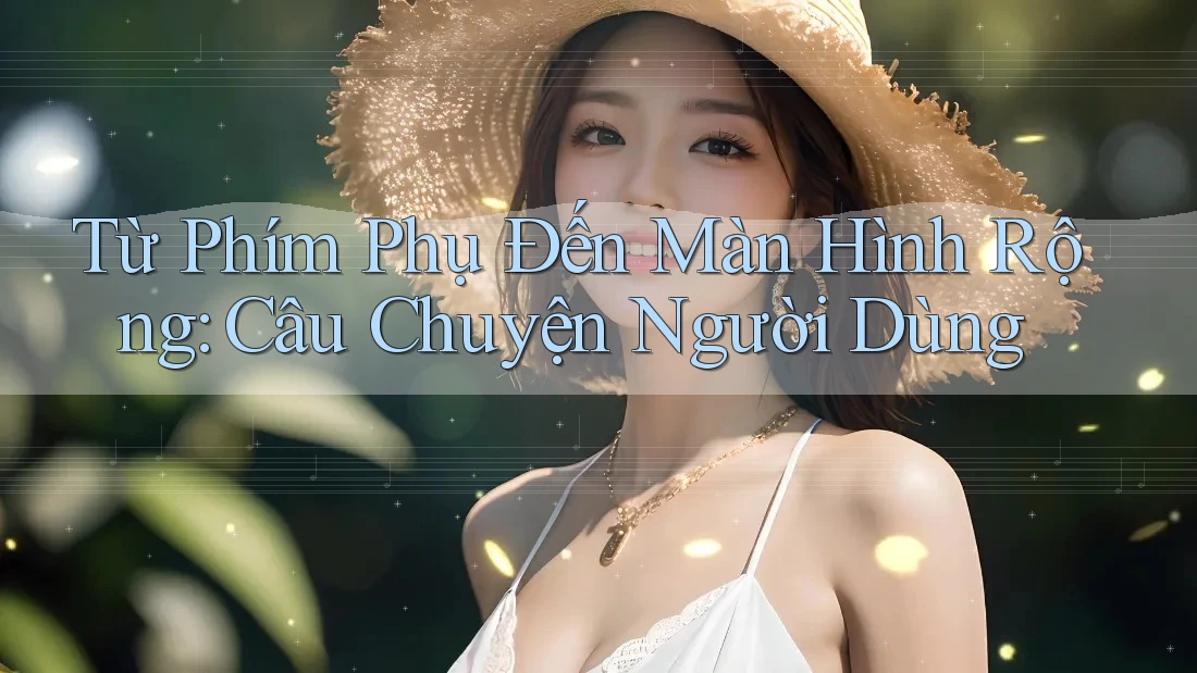 Từ Phím Phụ Đến Màn Hình Rộng: Câu Chuyện Người Dùng Từ Phím Phụ Đến Màn Hình Rộng: Câu Chuyện Người Dùng