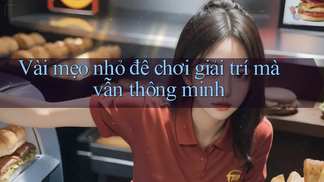 Vài mẹo nhỏ để chơi giải trí mà vẫn thông minh